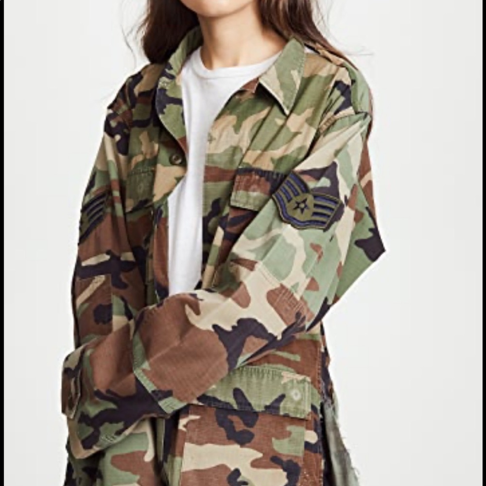 Kendal and Kylie Camo Jacket